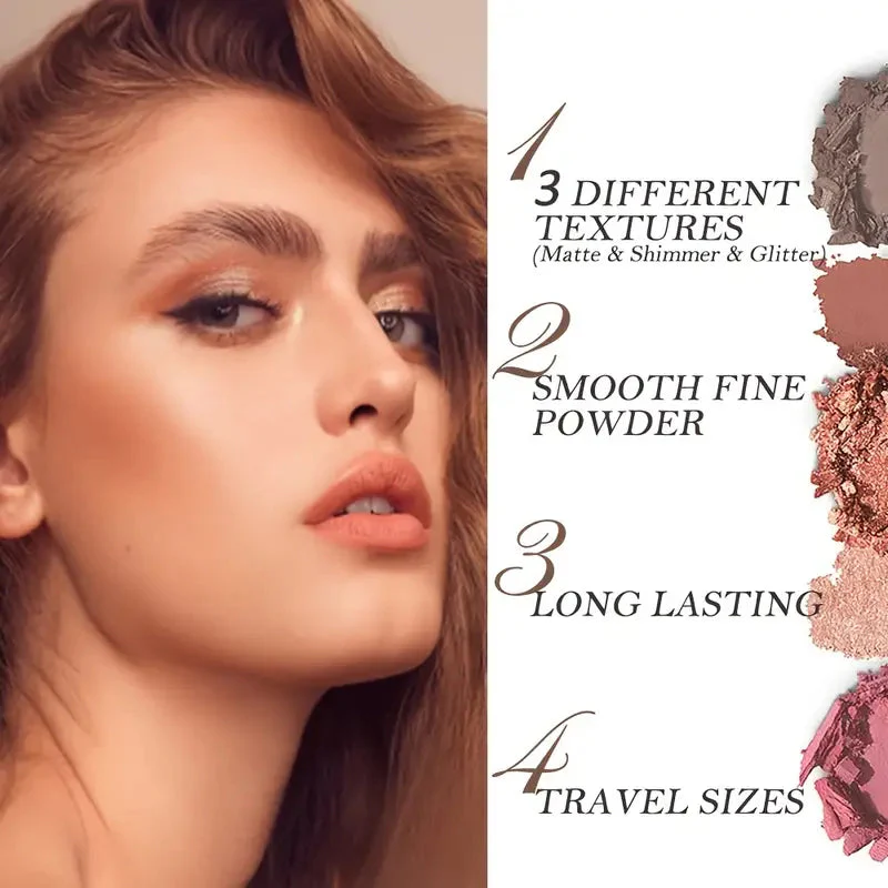 10 Colors Eyeshadow Palette - Image 4
