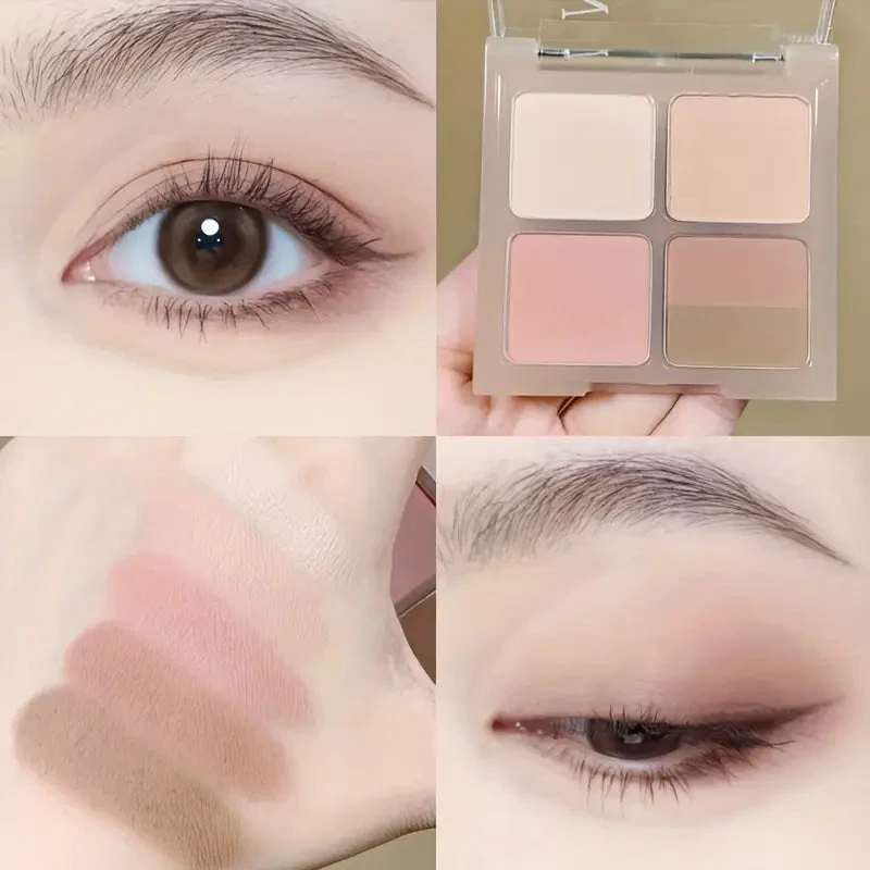 5 Colors Low Saturated Eyeshadow Palette - Image 2