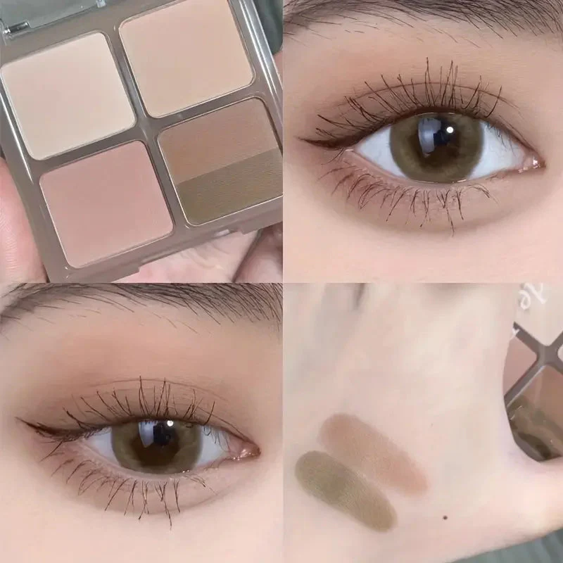 5 Colors Low Saturated Eyeshadow Palette - Image 3