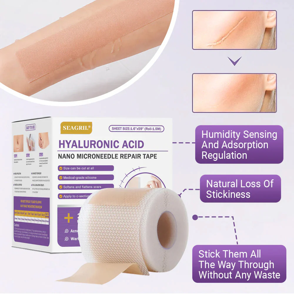 ✨ SEAGRIL® Official – Clinically Proven Scar & Skin Repair Tape Fade old scars, restore smoothness, and rebuild confidence — trusted by dermatologists. - Image 3