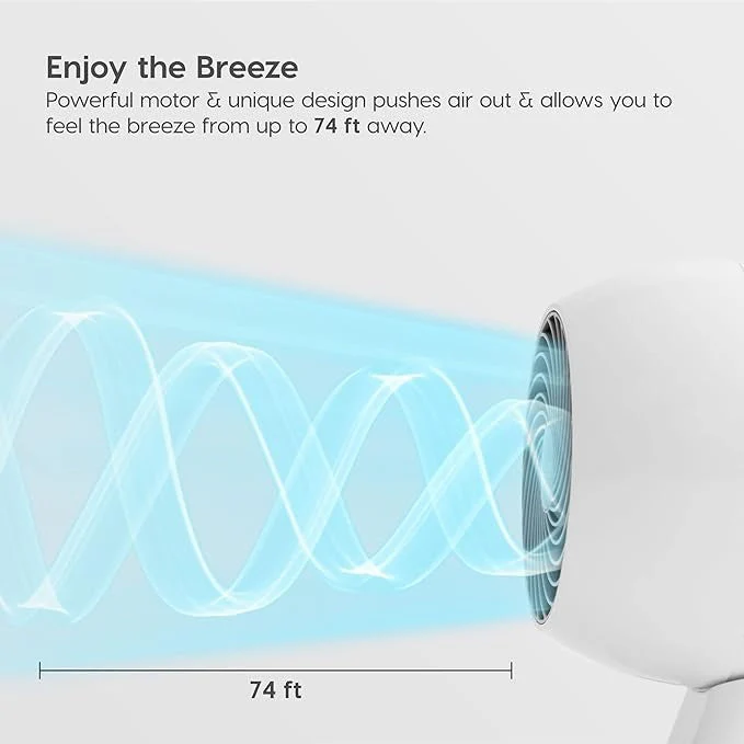 Small swing head circulating fan - Image 3