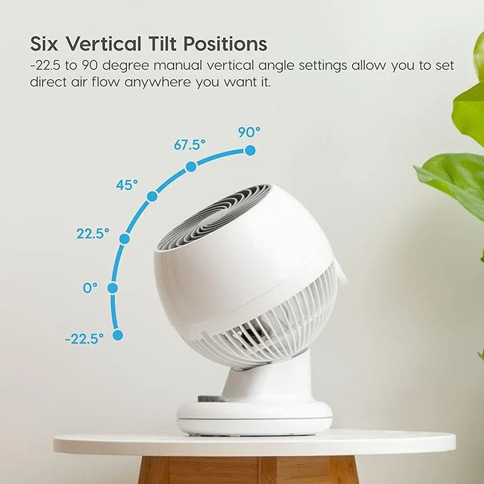 Small swing head circulating fan - Image 6