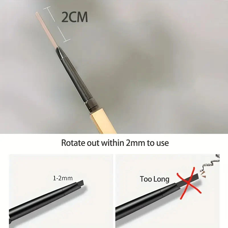 Triangle Tip Double Ended Eyebrow Pencil - Image 5