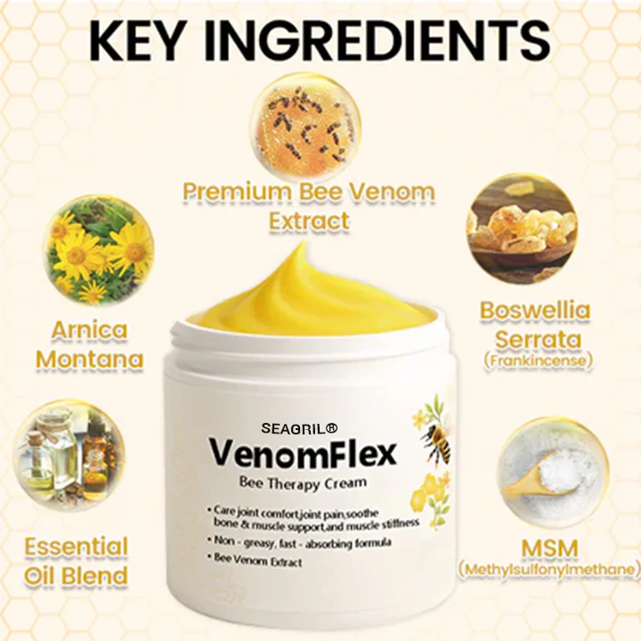 SEAGRIL® VenomFlex Bee Therapy Cream - Image 6