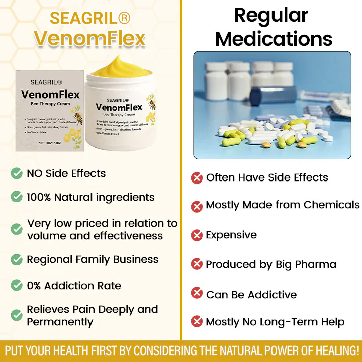 SEAGRIL® VenomFlex Bee Therapy Cream - Image 7